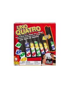 Mattel Spiele Familienspiel UNO Quatro