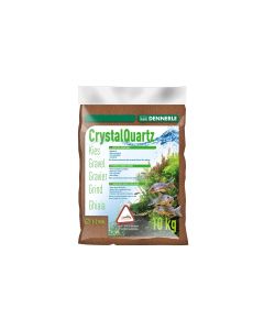 Dennerle Bodengrund Kristall-Quarzkies Rehbraun, 10 kg