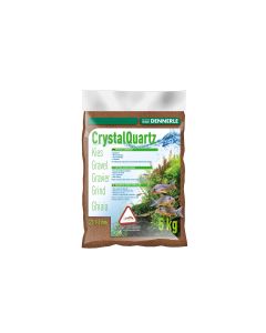 Dennerle Bodengrund Kristall-Quarzkies Rehbraun, 5 kg