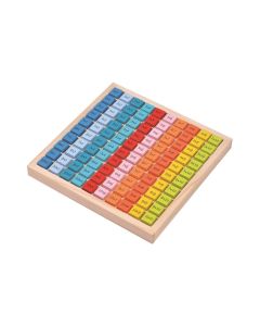 Spielba Holzspielwaren Multiplikations-Tabelle (10 x 10)