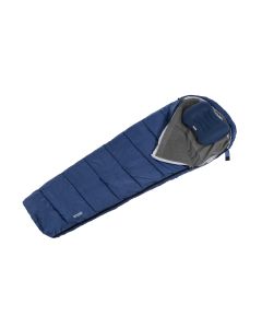 KOOR Schlafsack, Schlafsackeinlage und Reisekissen Set Blau