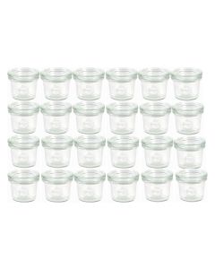 Weck Einmachglas 35 ml, 24 Stück