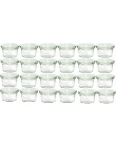 Weck Einmachglas 50 ml, 24 Stück