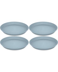 Koziol Speiseteller Connect 25.5 cm, 4 Stück, Blau