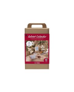 Creativ Company Adventskalender Bastelset Malen, 4 Stück