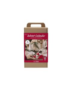 Creativ Company Adventskalender Bastelset Filzen, 4 Stück