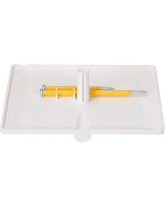 Max Hauri Steckdeckel im priamos Design, 130 x 130 mm, Kabelauslass
