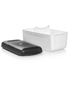 Tupperware Brotkasten Bread Smart Junior 32 x 16 x 15 cm, Weiss