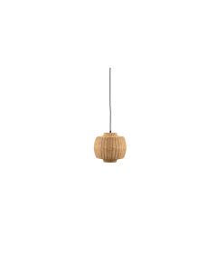 Villa Collection Pendelleuchte Vilna Ø 30 cm, E27, 40W, Braun