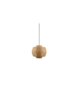 Villa Collection Pendelleuchte Vilna Ø 40 cm, E27, 40W, Braun