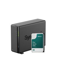 Synology NAS DiskStation DS124 1-bay Synology Plus HDD 8 TB
