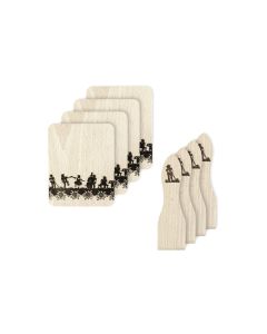 Trendform Pfännchenhalter-Set Swiss 4 Stück