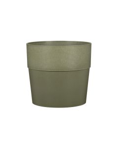 scheurich Blumentopf Groove 12.7 cm, Khaki