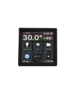 Shelly Touchpanel Android Wall Display, Schwarz