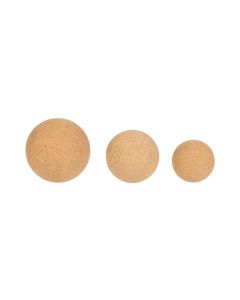KOOR Faszientraining Ball 3-teilig, Kork