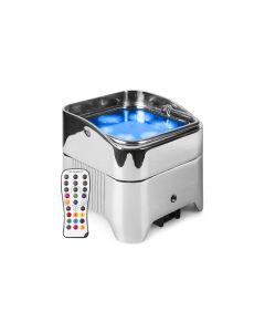 BeamZ Bodenstrahler BBP96SC Uplight Par Chrom