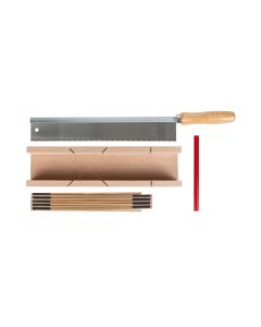 STRUCT Gehrungslade mit Handsäge, Set 4-teilig