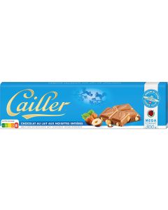 Cailler Tafelschokolade Milch Haselnuss 300 g