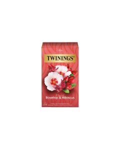 Twinings Teebeutel Hagebutte & Hibiskus 20 Stück