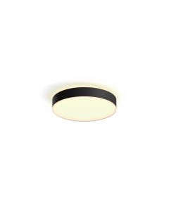Philips Hue White Amb. Enrave Deckenleuchte L schwarz 3300 lm + Dimmer