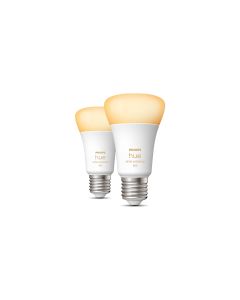 Philips Hue Leuchtmittel White Ambiance E27 Doppelpack 2 x 570 lm