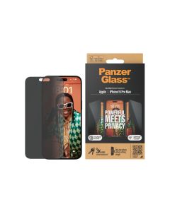 Panzerglass Displayschutz Ultra Wide Fit Privacy iPhone 15 Pro Max