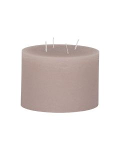 Weizenkorn Mehrdochtkerze Ice 10 cm x 14 cm, Beige, 1 Stück
