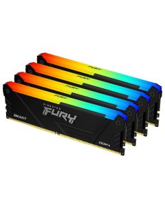 Kingston DDR4-RAM Fury Beast RGB 3200 MHz 4x 8 GB