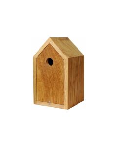 dobar green label Nistkasten Design, 16 x 16 x 28.5 cm, Holz, Braun