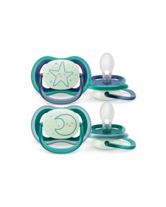 PHILIPS AVENT Nuggi ultra air Night 6-18 Mt. Sterne/Mond