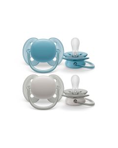 PHILIPS AVENT Nuggi ultra soft 6-18 Mt. Petrol/Grau