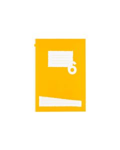 Office Focus Schulheft FSC A4, Liniert, Orange, 10 Stück