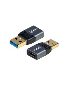 onit USB 3.1 Adapter USB-A Stecker - USB-C Buchse, 1 Stück