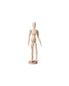 Talens Holzartikel Gliederpuppe Frau 30 cm