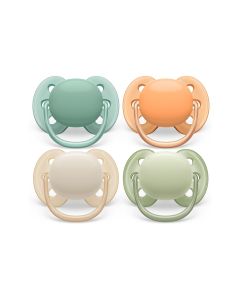 PHILIPS AVENT Nuggi ultra soft 0-6 Mt. 4 Stk.