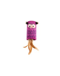 GiGwi Katzen-Spielzeug Melody Chaser, Eule, Pink