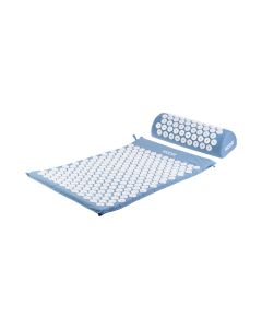 KOOR Akupressurmatte mit Kissen Blau/Weiss
