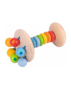 Goki Greifling Elastik Stielrassel Regenbogen