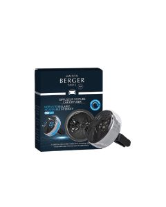 Maison Berger Autodiffusor Technik Flower Schwarz/Silber