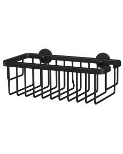 tesa Moon Black Duschablage, Schwarz