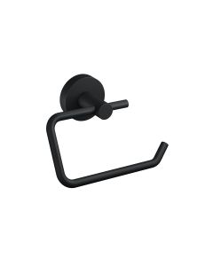 tesa Toilettenpapierhalter ohne Deckel, Moon Black, Schwarz