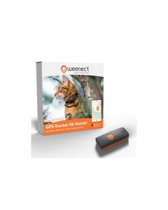 Weenect GPS-Tracker XS für Katzen, Schwarz