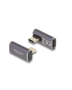 Delock USB-Adapter gewinkelt USB-C Stecker - USB-C Buchse