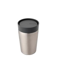 Brabantia Thermobecher Make & Take 200 ml, Dunkelgrau/Silber