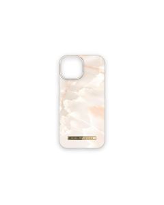 Ideal of Sweden Back Cover Rose Pearl Marble iPhone 15 Pro