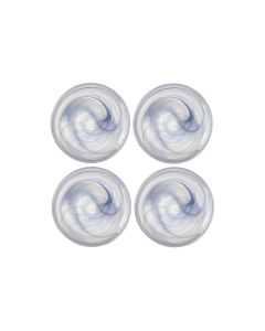 Leonardo Speiseteller Salerno Ø 28 cm, 4 Stück, Blau