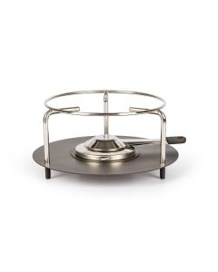 Stöckli Fondue-Rechaud Aragon Large Schwarz/Silber