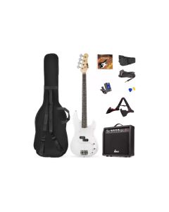 MAX E-Bass GigKit Weiss