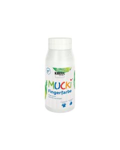 Kreul Fingerfarbe Mucki 750 ml, Weiss