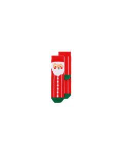 Partydeco Socken Weihnachtsmann Grösse 31-34